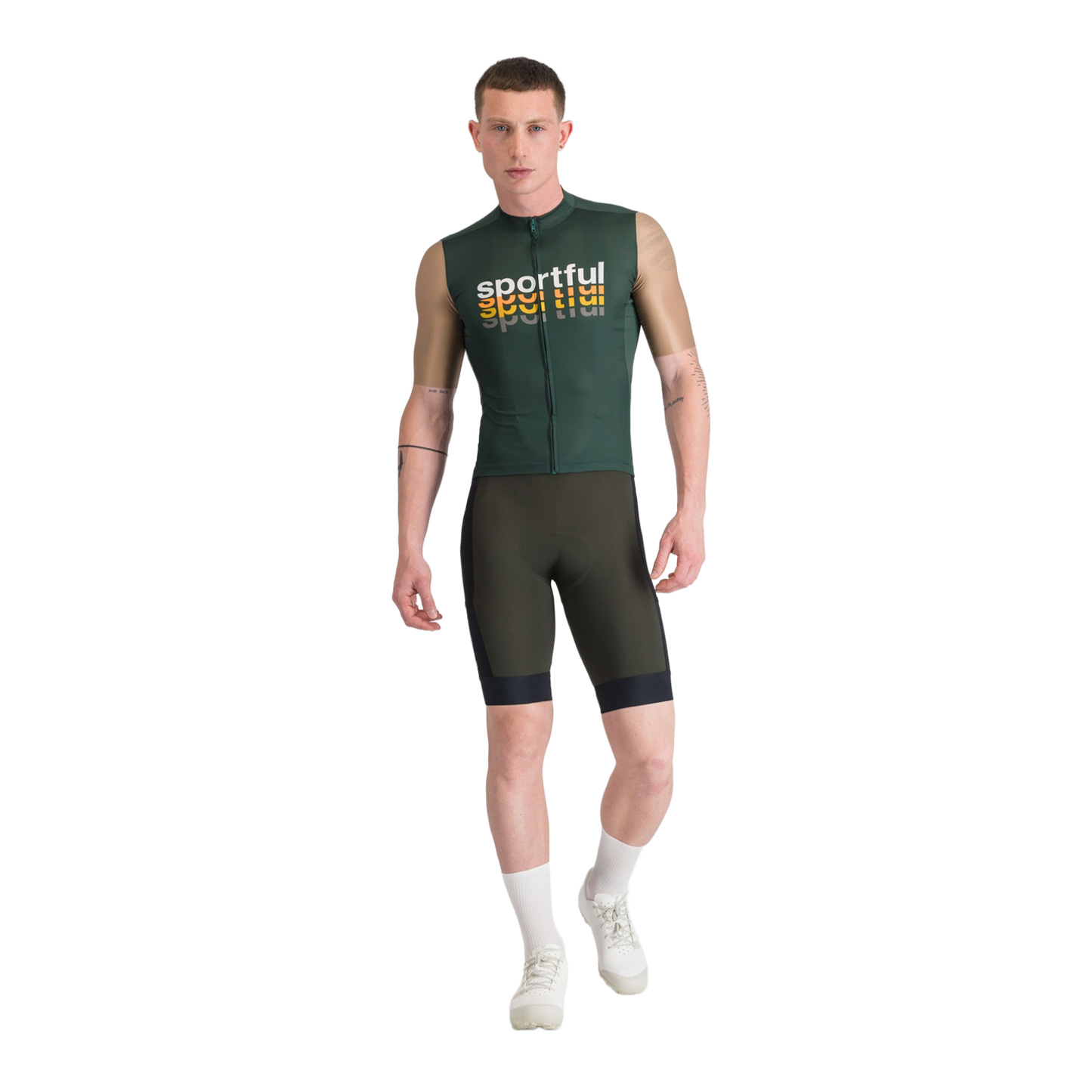 Trikot SPORTFUL SUPERGIARA 2 LOGO Kurzarm Khaki