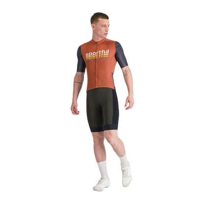 Trikot SPORTFUL SUPERGIARA 2 LOGO Kurzarm Orange