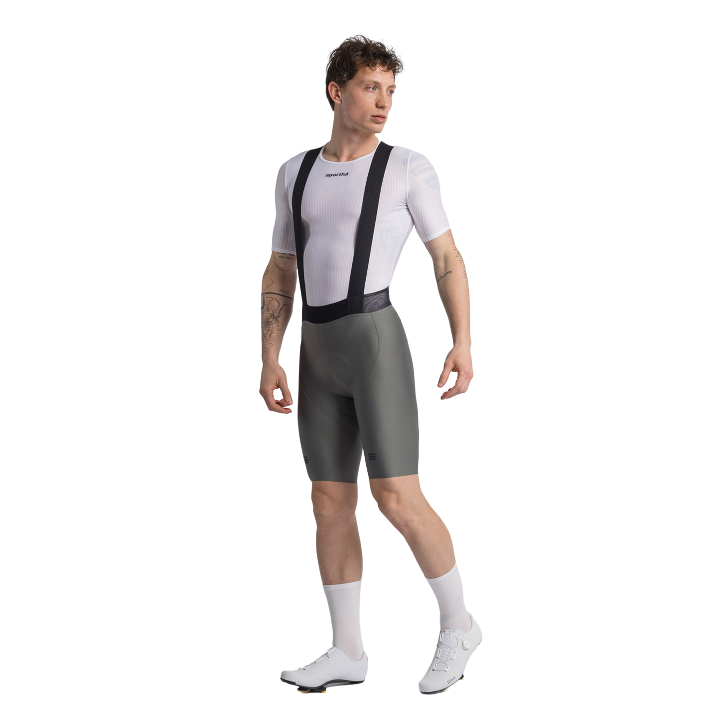 SPORTFUL LTD 2 Kurze Trägerhose Grau