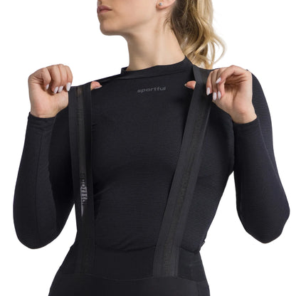 Lange Damen-Trägerhose SPORTFUL SUPERGIARA 2 Schwarz
