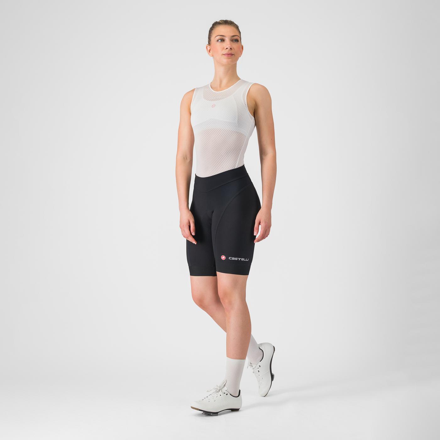 CASTELLI ENDURANCE Damen Kurzhosen Schwarz