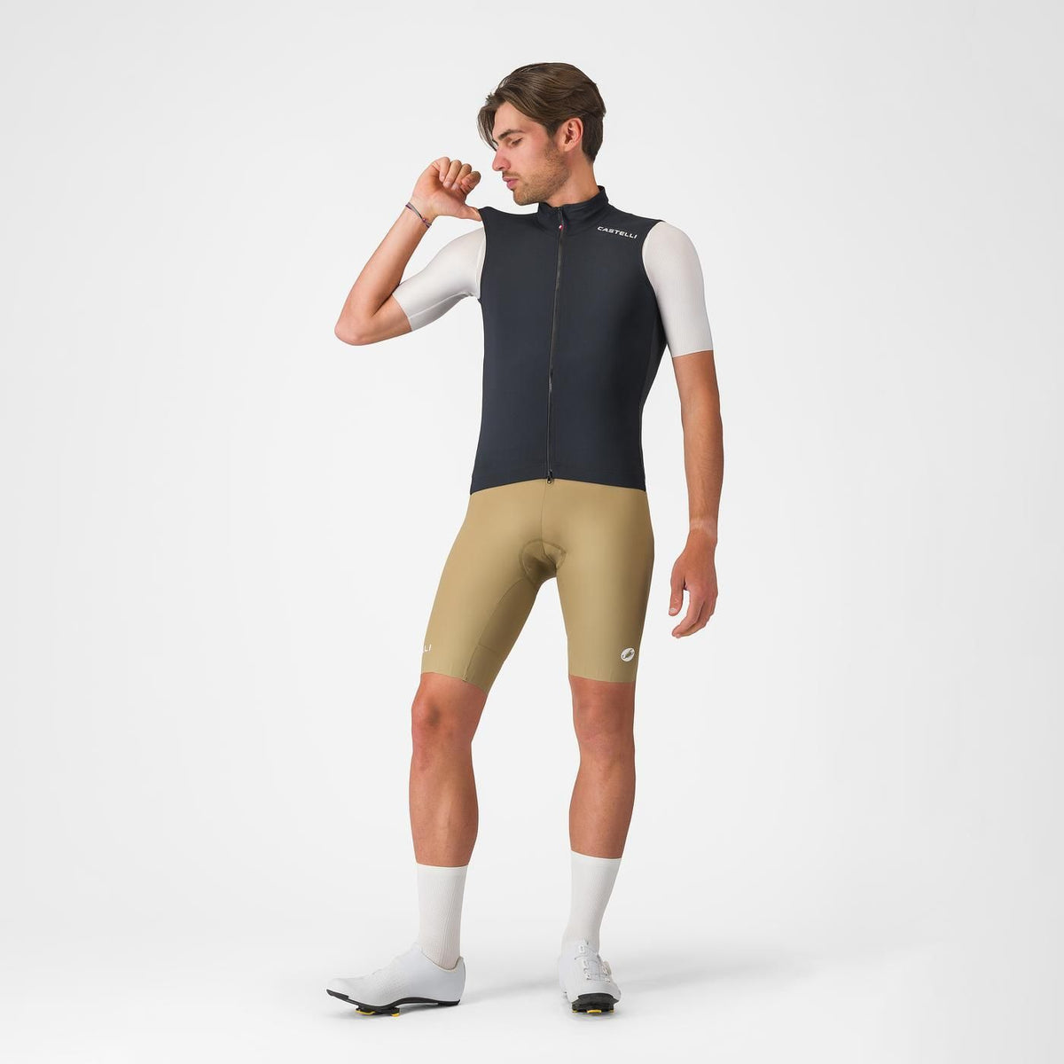 Ärmellose Weste CASTELLI ESPRESSO 2 Schwarz