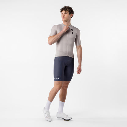 Trikot CASTELLI DRITTONE LOGO Kurzarm Clay