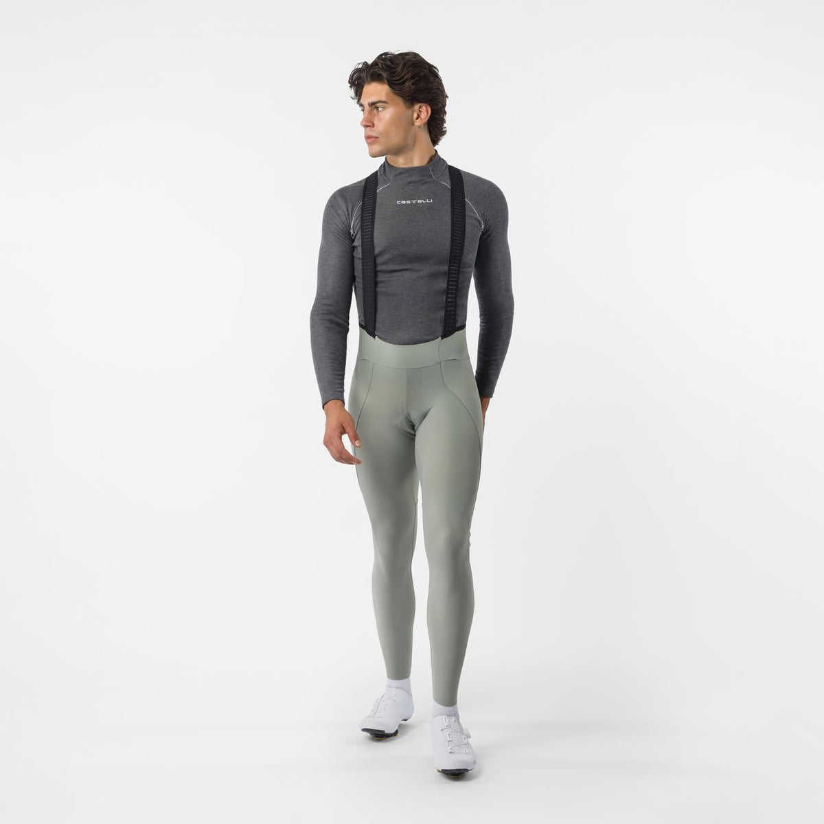Lange Trägerhose CASTELLI ESPRESSO 2 Grün