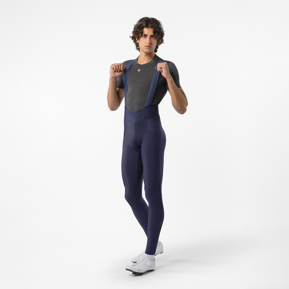 Lange Trägerhose CASTELLI ESPRESSO 2 Blau