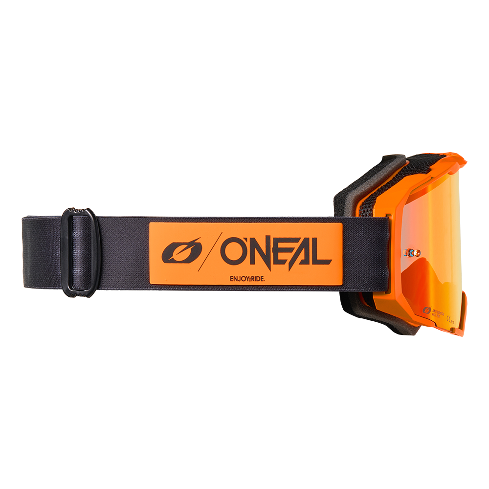 Maske O'NEAL B-22 CORE Schwarz/Orange Radiium