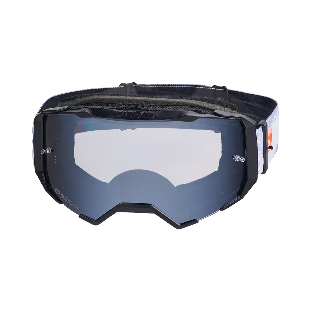 Maske O'NEAL B-22 PAINT Weiß/Schwarz