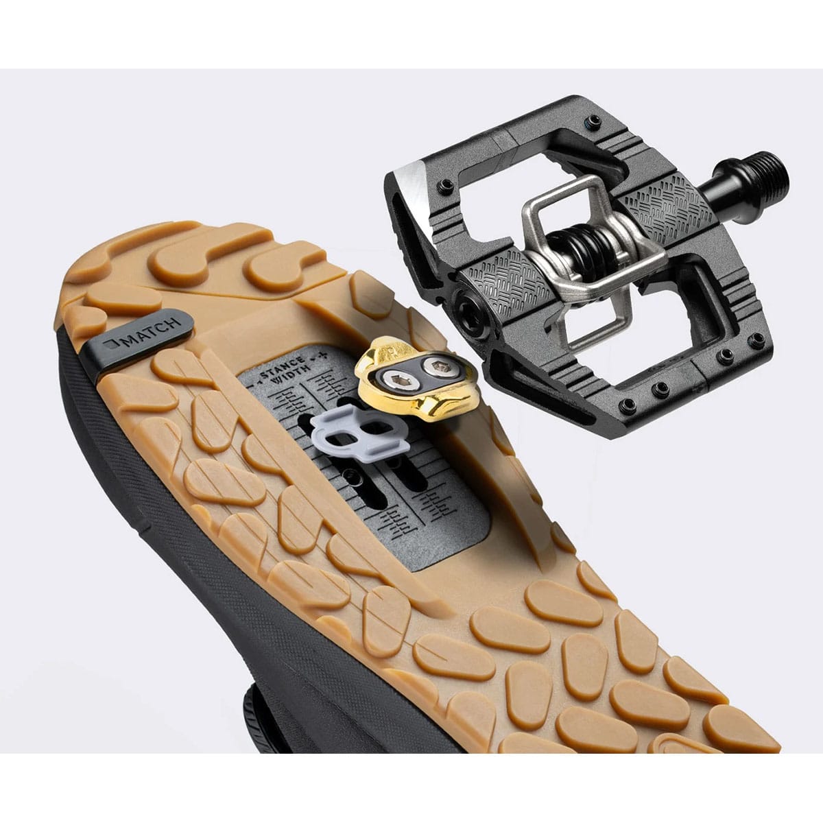 CRANKBROTHERS MTB-Schuhe MALLET TRAIL BOA Schwarz/Gold