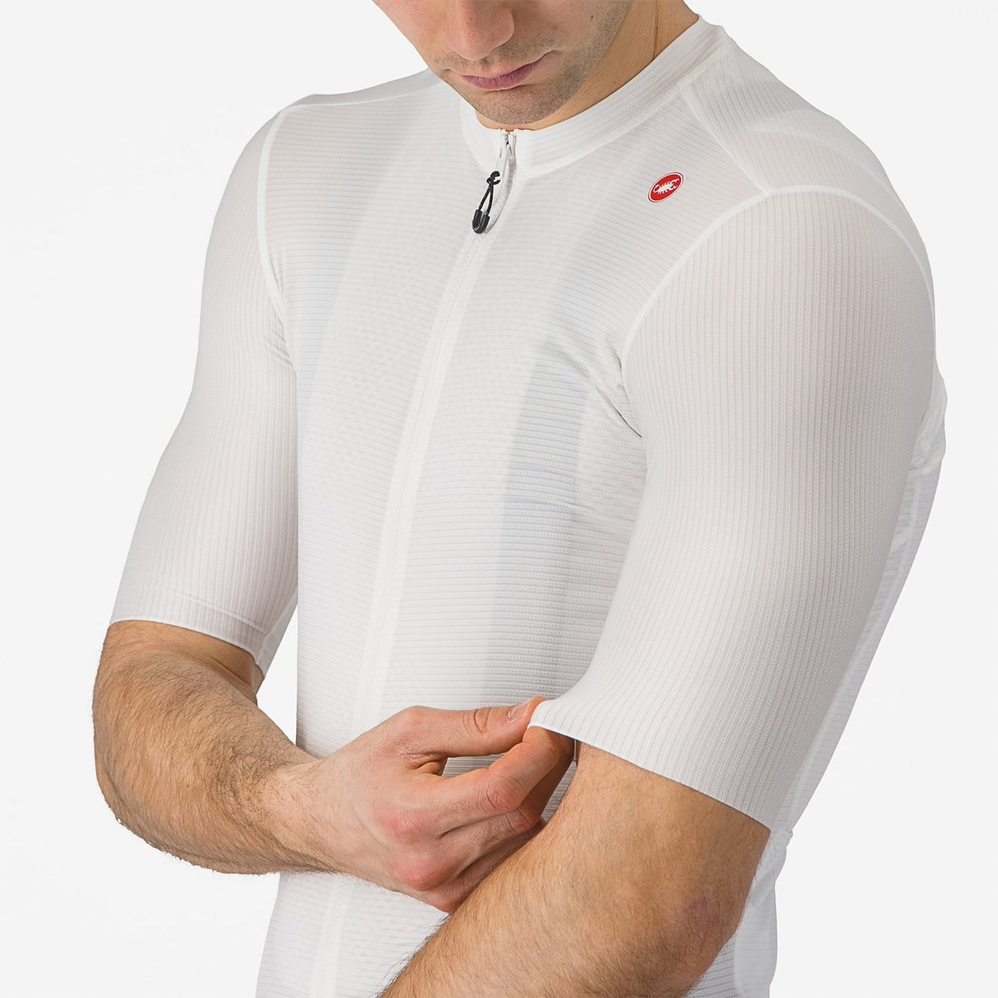 CASTELLI ESPRESSO Trikot Kurzarm Weiß