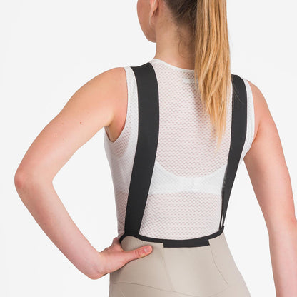 Trägershort CASTELLI ESPRESSO W DT Damen Beige