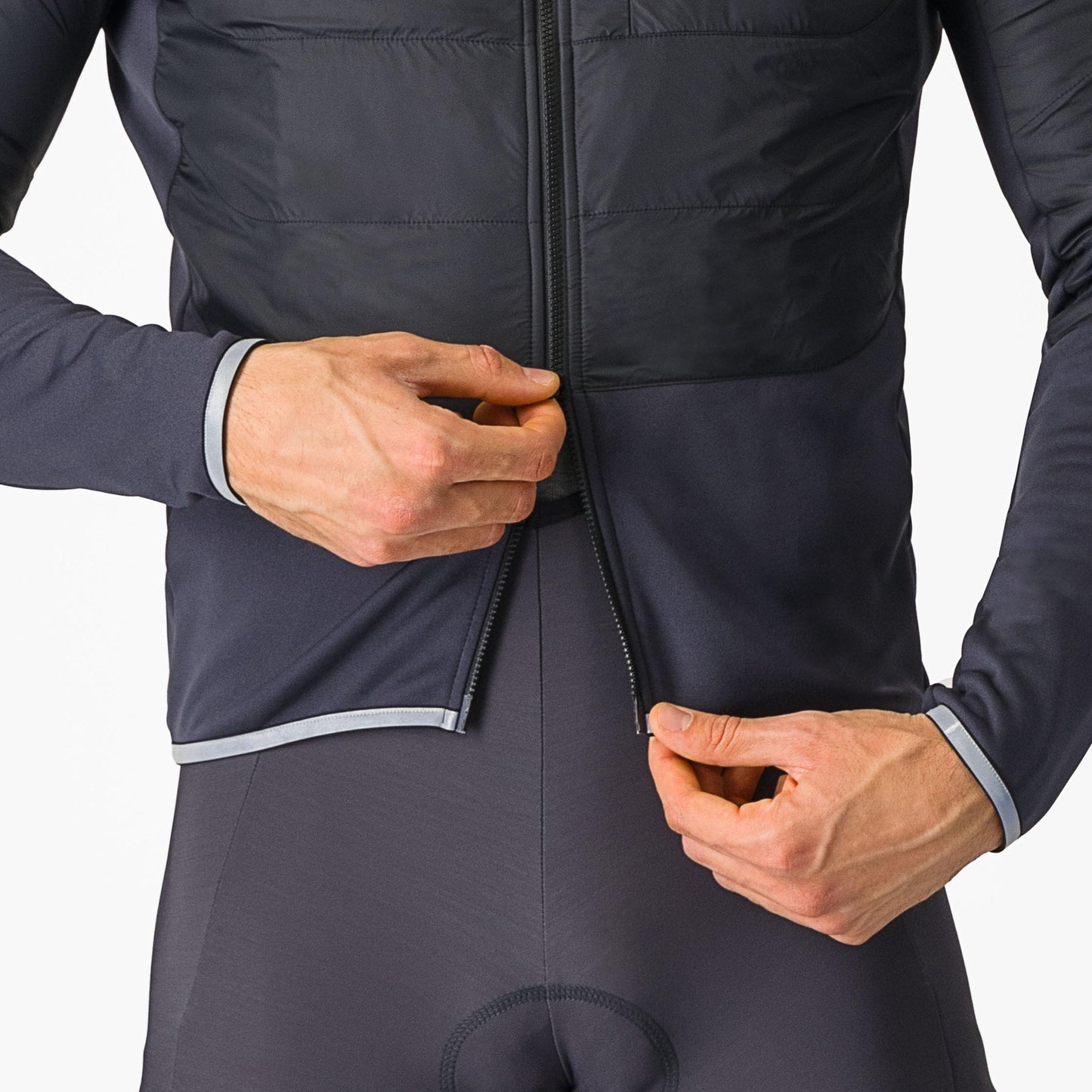 CASTELLI UNLIMITED Jacke Schwarz/Grau