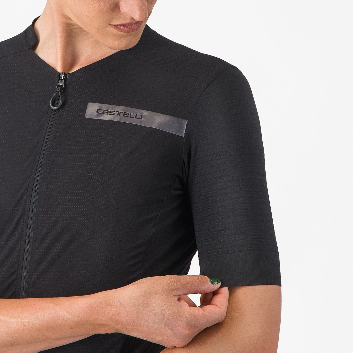 CASTELLI PREMIO EVO Damen Trikot Kurzarm Schwarz