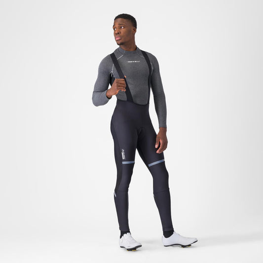 CASTELLI POLARE 4 Lange Trägerhose Schwarz