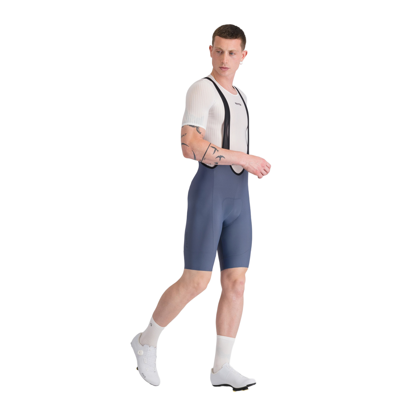 SPORTFUL PULSE Kurze Trägerhose Grau