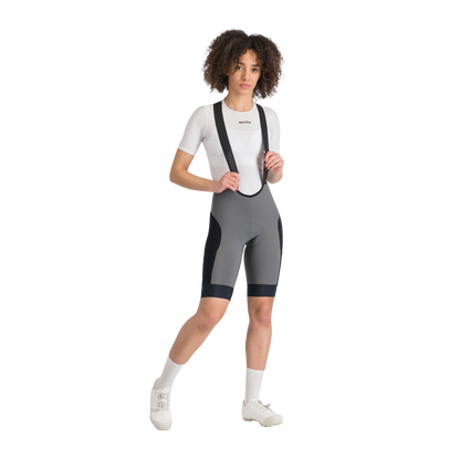 Kurze Trägerhose SPORTFUL SUPERGIARA 2 Damen Grau/Schwarz