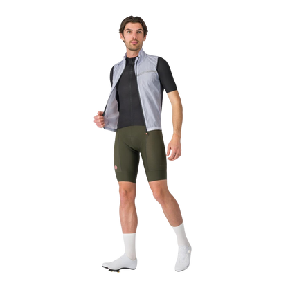 Ärmellose Jacke CASTELLI SQUADRA STRETCH Grau