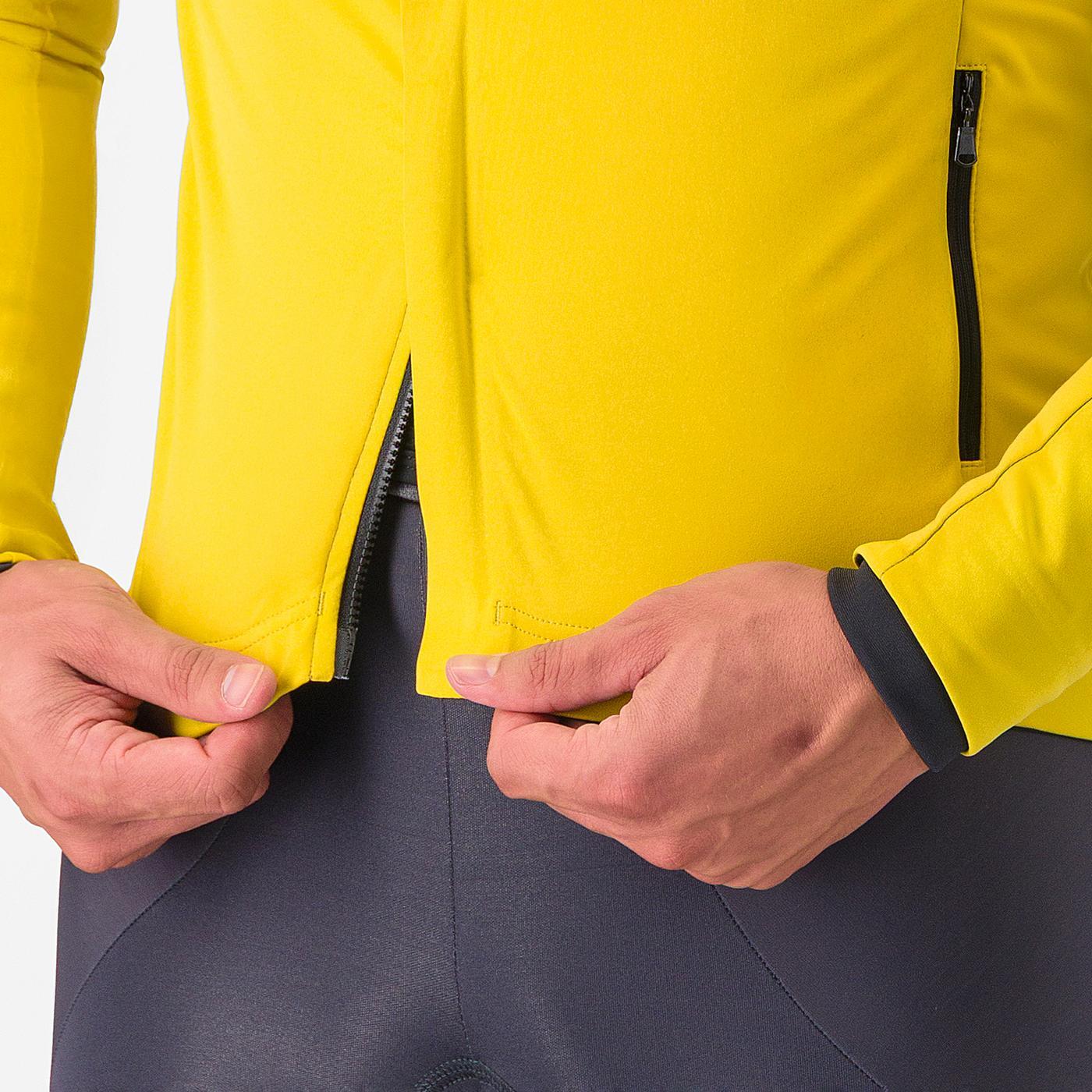 CASTELLI ALPHA 150 Mango Mojito/Schwarz Jacke