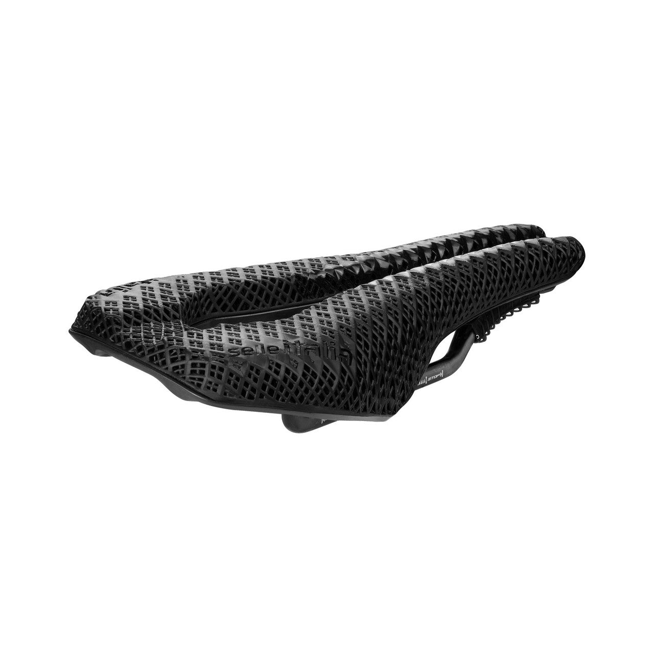 Sattel SELLE ITALIA Watt 3D Kit Carbonio SUPERFLOW U3 133 mm Carbonschienen