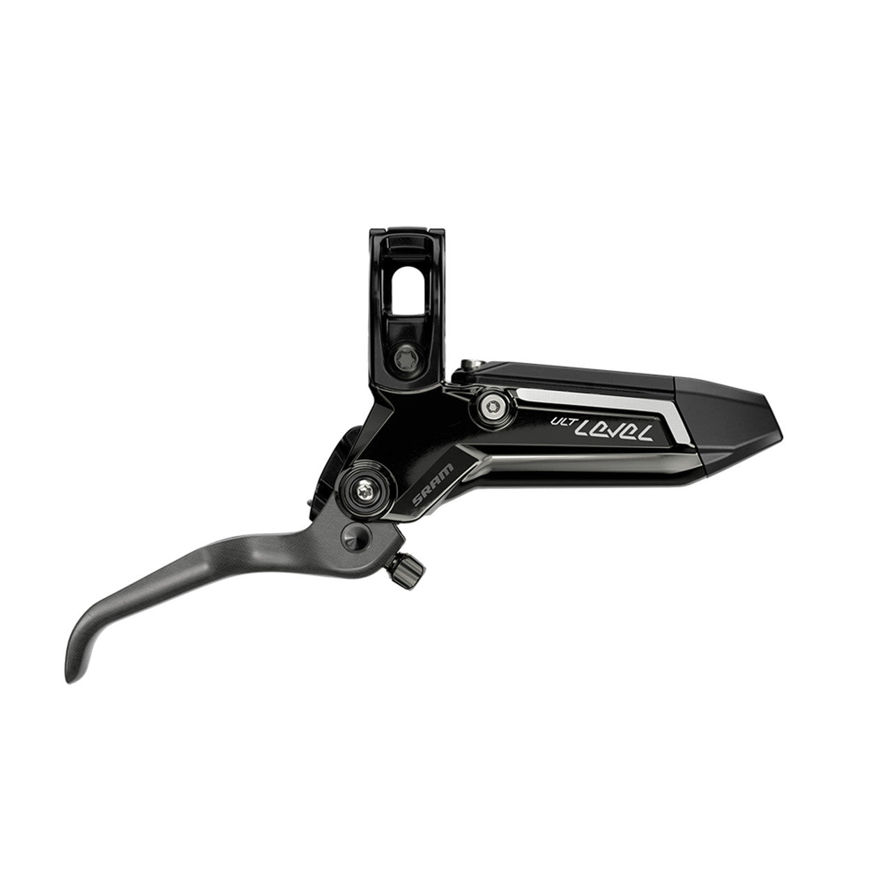 Bremse hinten SRAM LEVEL ULTIMATE STEALTH 2-Kolben Carbon Titanium Visserie Schwarz