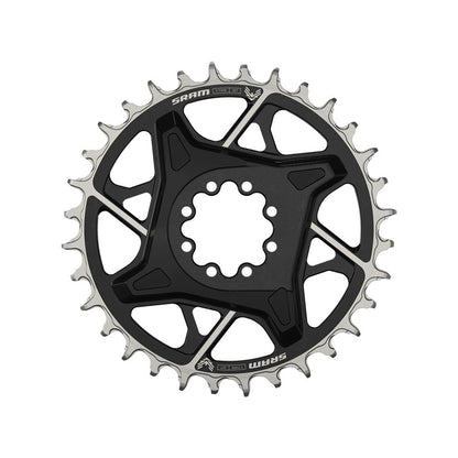 Kettenblatt Mono SRAM X0 T-TYPE EAGLE BOOST 12-fach Direct Mount Offset 3mm Schwarz