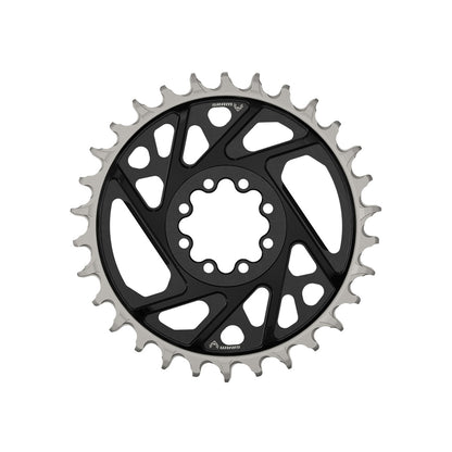 Mono-Kettenblatt SRAM XX T-TYPE EAGLE BOOST 12-fach Direct Mount Offset 3mm Schwarz