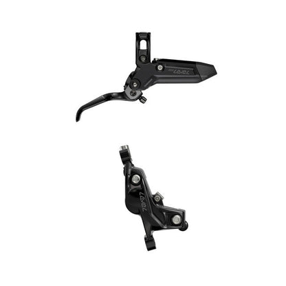 Bremspaar SRAM LEVEL SILVER STEALTH 4 Kolben Schwarz