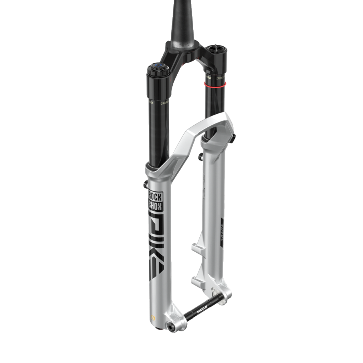 ROCKSHOX PIKE ULTIMATE CHARGER 3.1 RC27.5" DEBONAIR+ Conic Axis 15x110mm Boost Silber Gabel