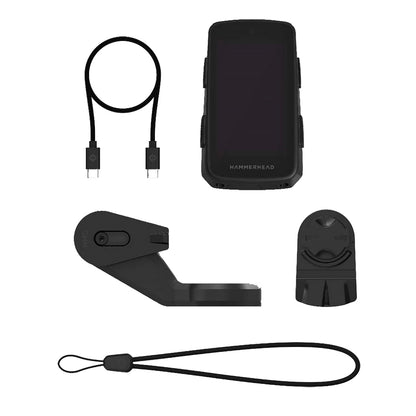 HAMMERHEAD KAROO 3 GPS-Fahrradcomputer — Verpackungsinhalt und mitgeliefertes Zubehör