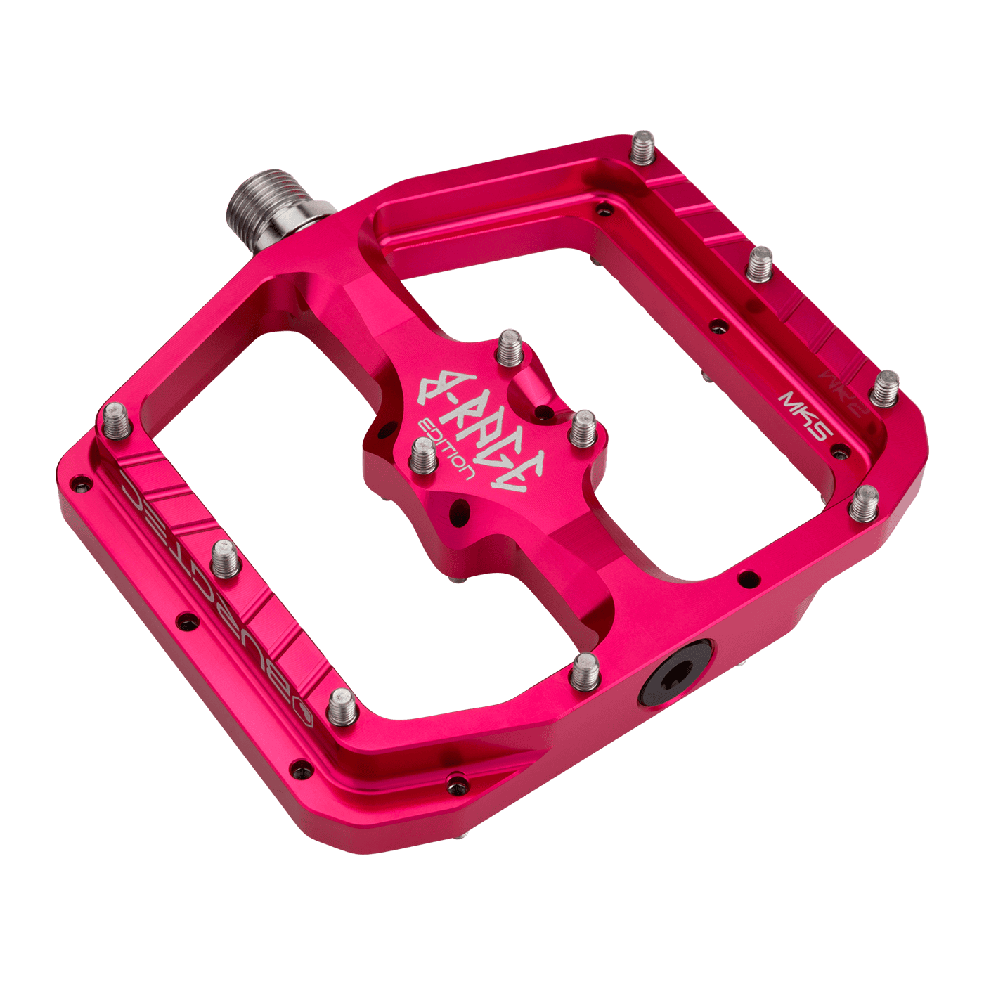 Pedale flach BURGTEC PENTHOUSE FLAT MK5 B-RAGE EDITION Pink