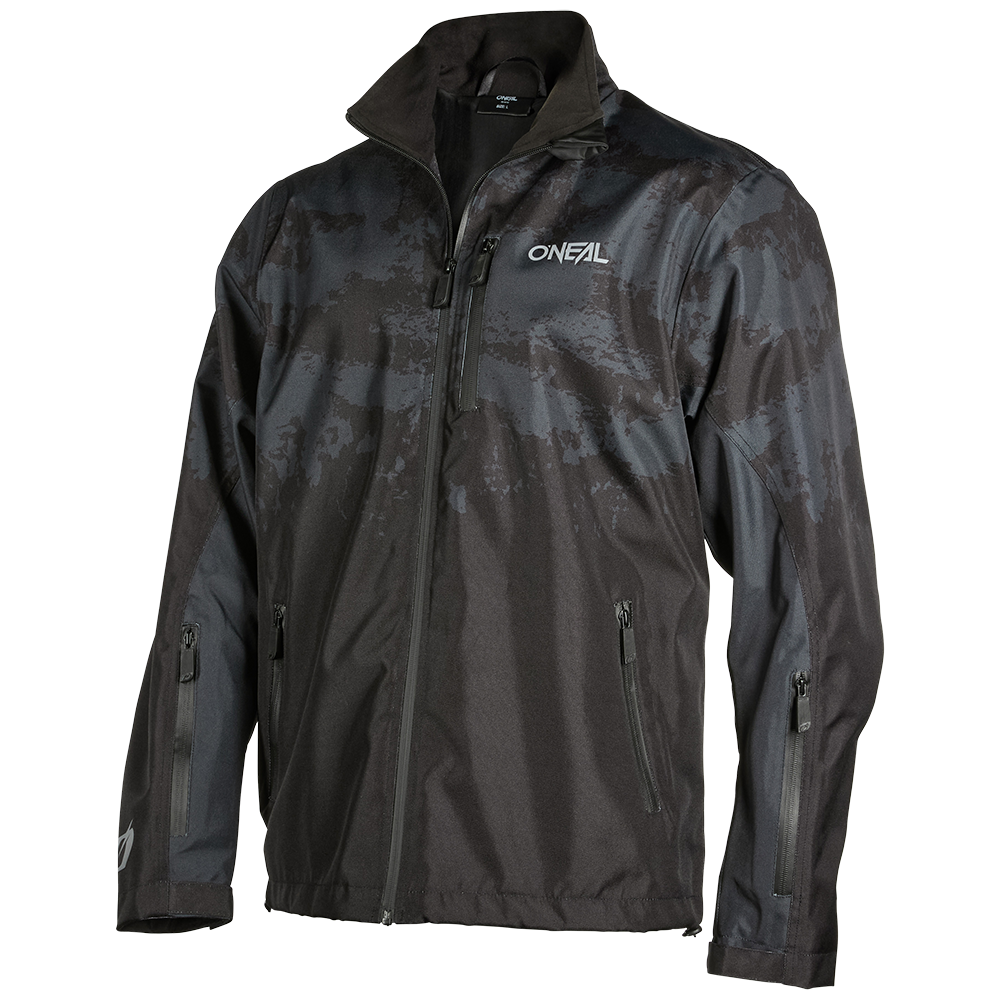 O'NEAL SHORE RAIN Jacket Schwarz/Grau