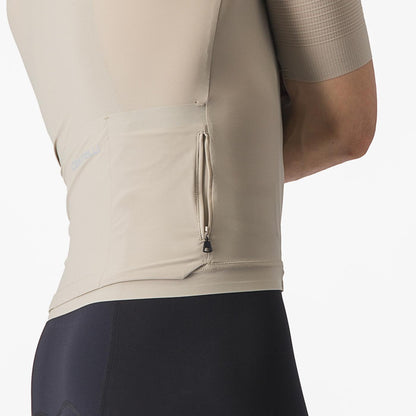Trikot CASTELLI PREMIO Kurzarm Beige