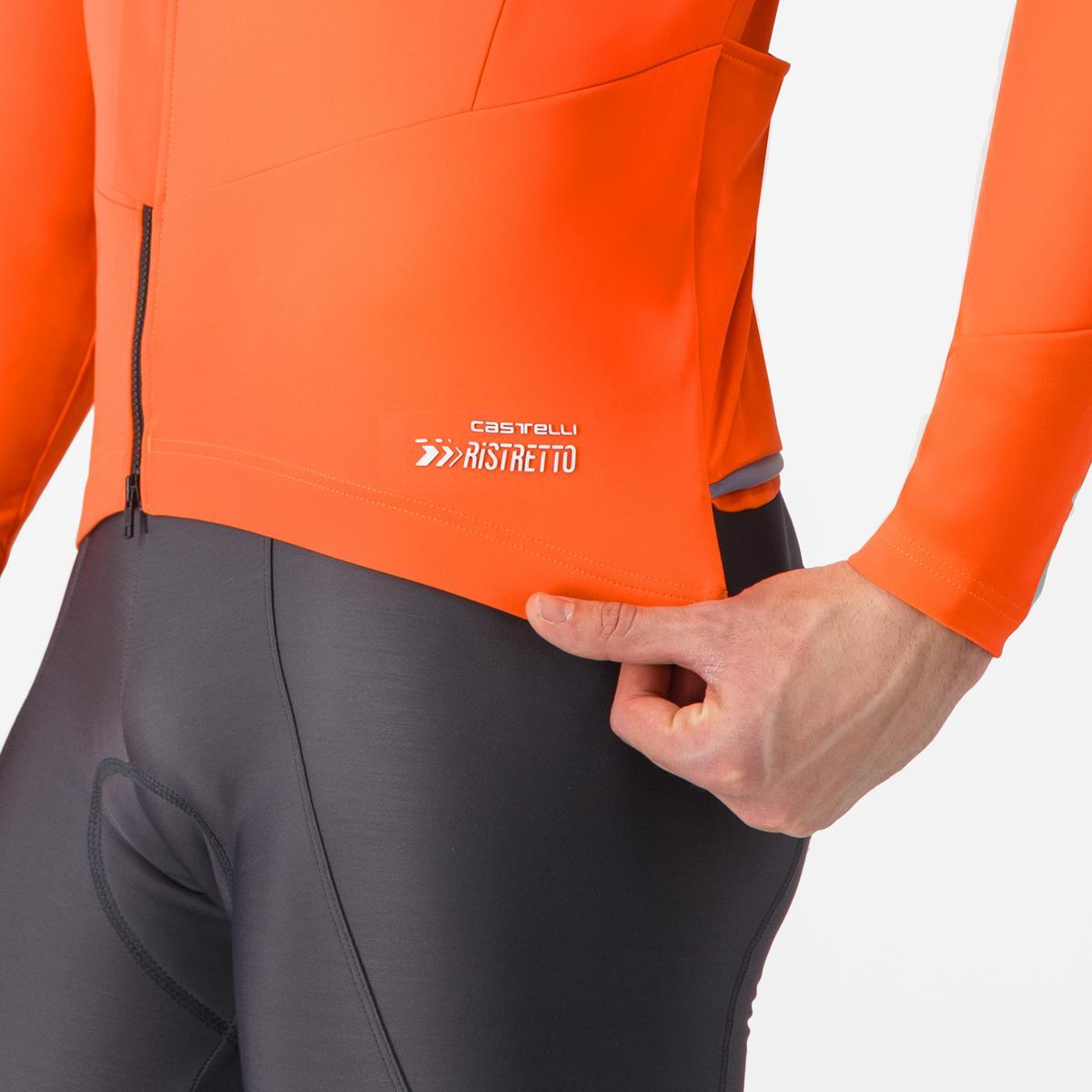 CASTELLI PERFETTO AIR Jacke Orange/Schwarz