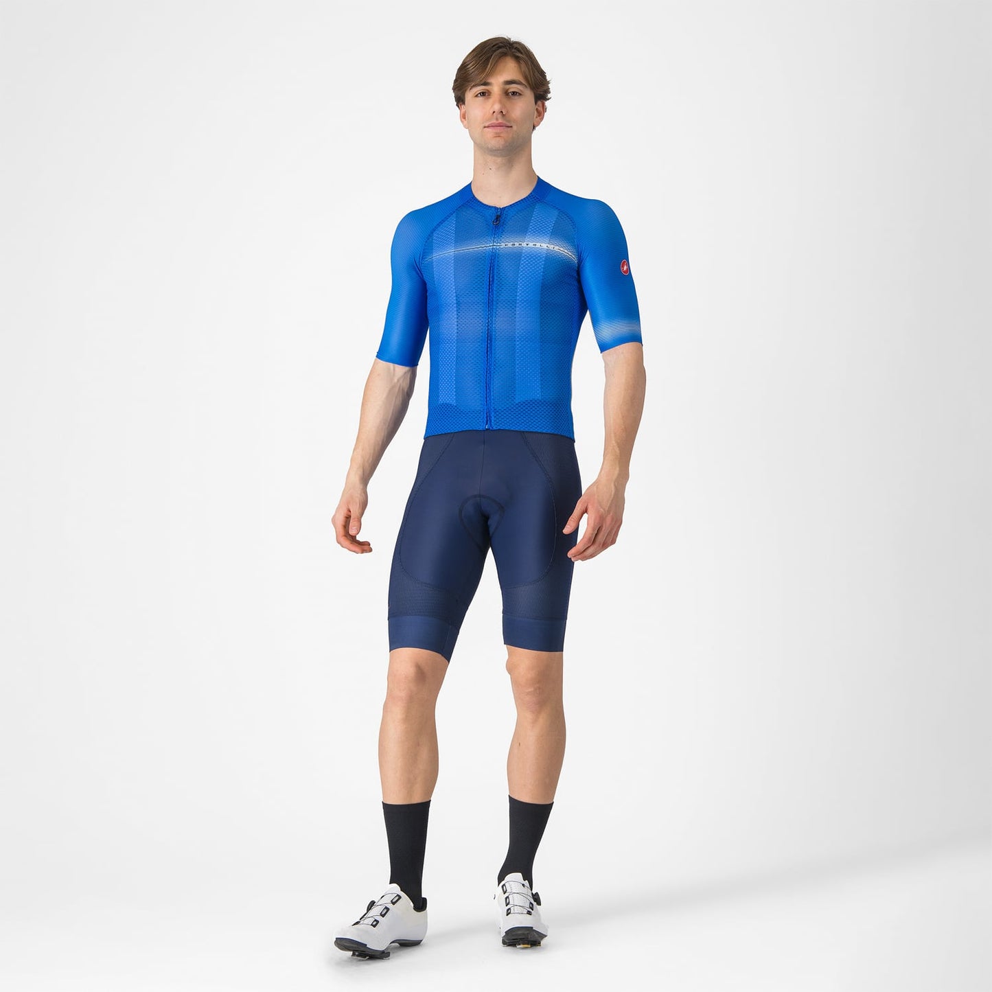 Trikot CASTELLI CLIMBER'S A/C Kurzarm Blau