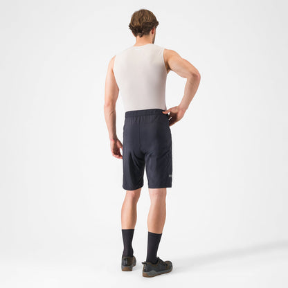 Short CASTELLI UNLIMITED ADVENTURE BAGGY Schwarz