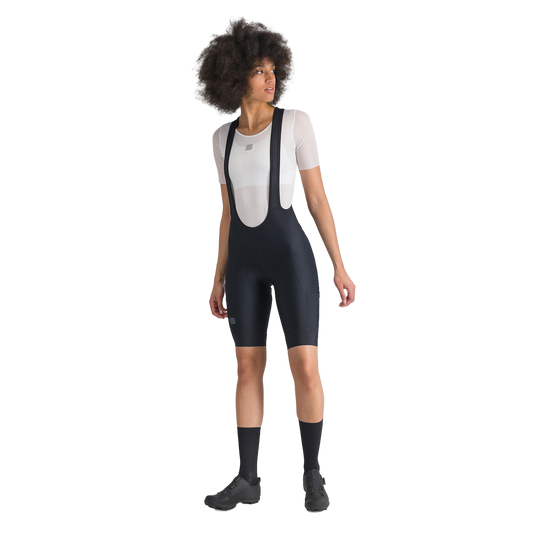 SPORTFUL GIARA 2 Damen Kurz Trägerhose Schwarz