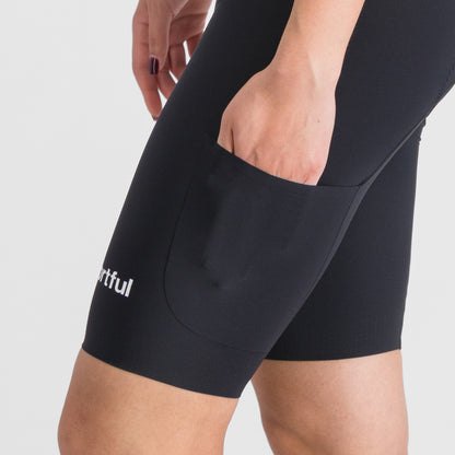 Einteiler SPORTFUL G-SUIT Kurzarm Damen Schwarz/Weiß