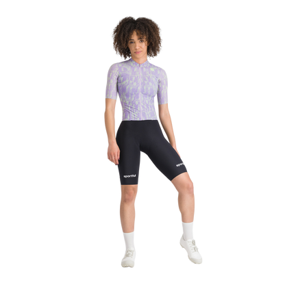 Einteiler SPORTFUL G-SUIT Kurzarm Damen Schwarz/Violett