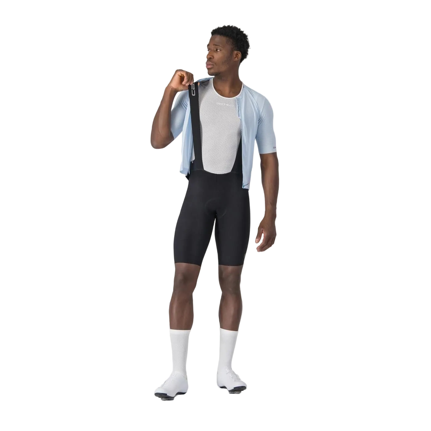 CASTELLI PREMIO EVO Kurze Trägerhose Schwarz