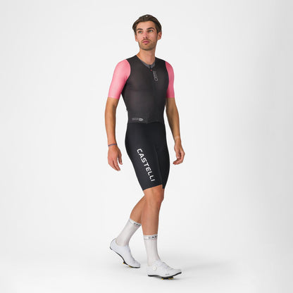 Einteiler CASTELLI SATURDAY MORNING Schwarz/Rosa