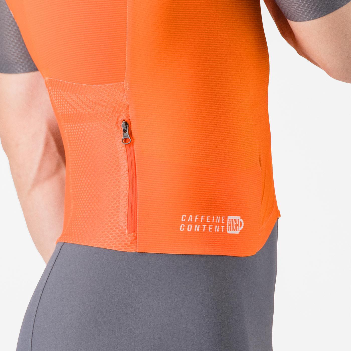 CASTELLI SATURDAY MORNING Einteiler Orange/Grau