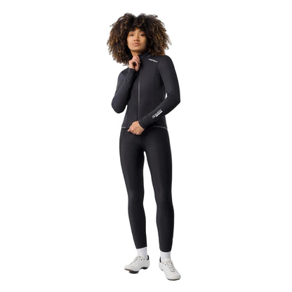 Lange Trägerhose CASTELLI ESPRESSO 2 DT Damen Schwarz