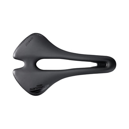Sattel SAN MARCO ASPIDE SHORT COMFORT OPEN-FIT DYNAMIC L3 Breite 155mm Mangan-Schienen