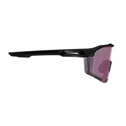 Brille LEATT SPEEDVIZ PRO Schwarz Photochromes Iriz Cryztal Violettes Glas