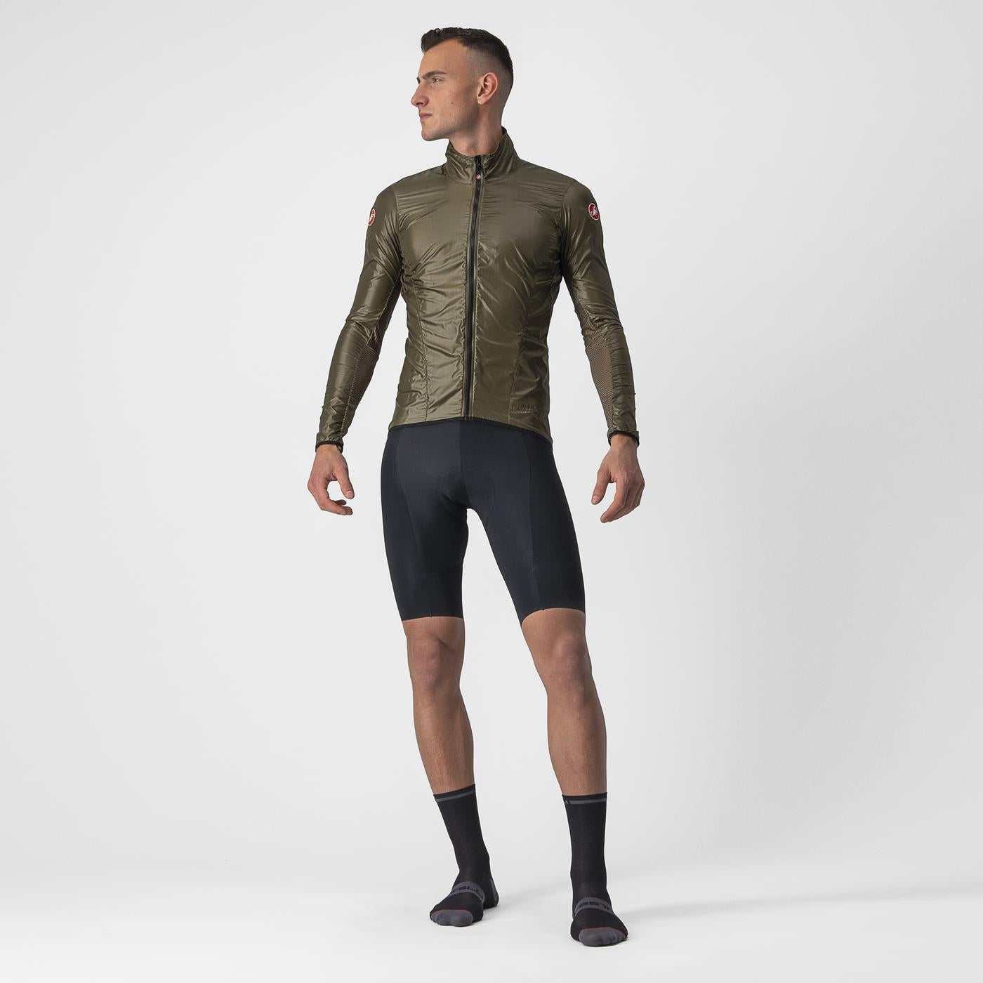 CASTELLI ARIA SHELL Jacke Braun