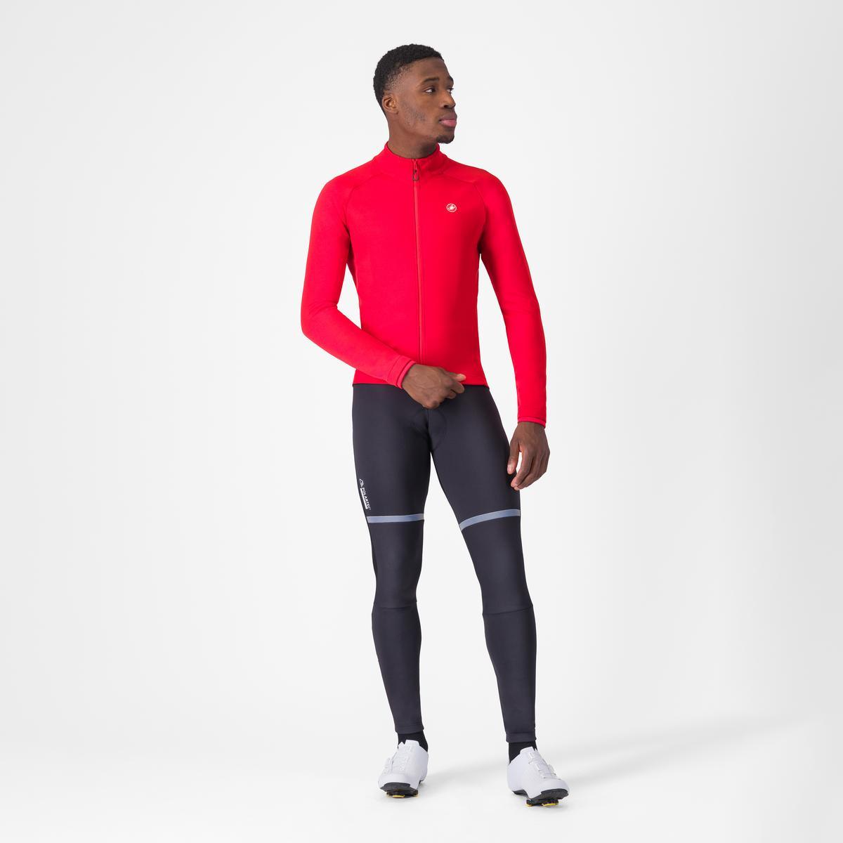 CASTELLI POLARE 4 Lange Trägerhose Schwarz