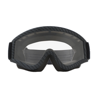 Maske OAKLEY L-Frame MX Carbon Fiber Scheibe Transparent