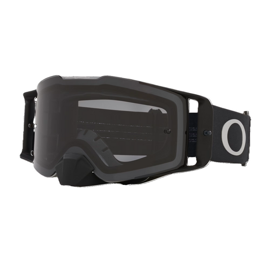 OAKLEY FRONTLINE MX Tuff Blocks Black Gunmetal Screen Dark Grey Maske