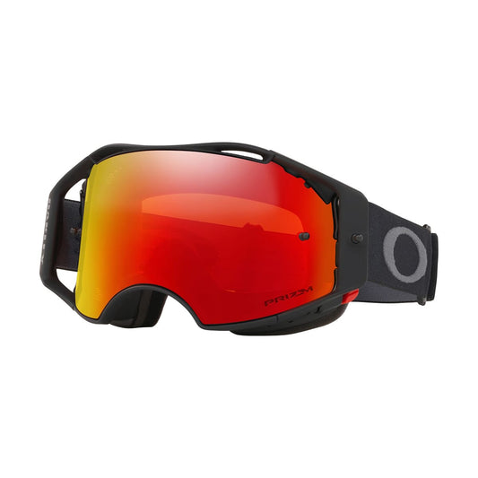 OAKLEY Airbrake MTB-Maske Black Gunmetal Visier Prizm Mx Torch Iridium OO7107-01