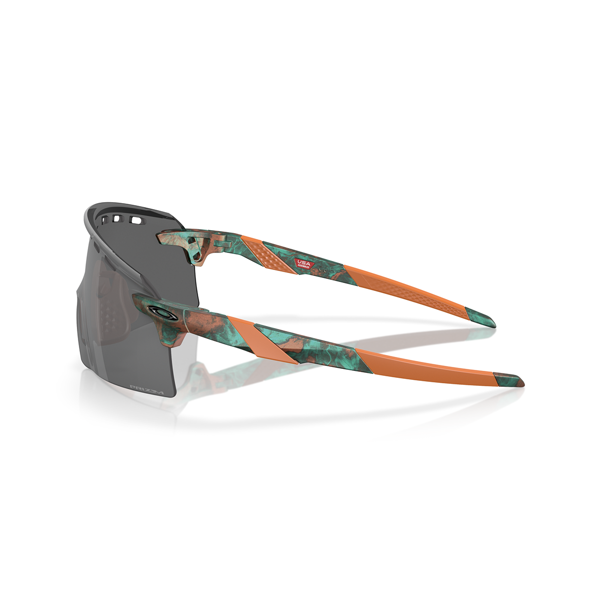 OAKLEY ENCODER STRIKE V Brille Orange Grün Prizm Schwarz - OO9235-1539