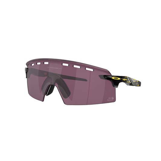 OAKLEY ENCODER STRIKEV Tour de France Brille Schwarz Gelb Prizm Road Schwarz - OO9235-1739